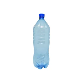 1.5L VIP PET Plastic Water Bottle Blue with Lid - BOT057