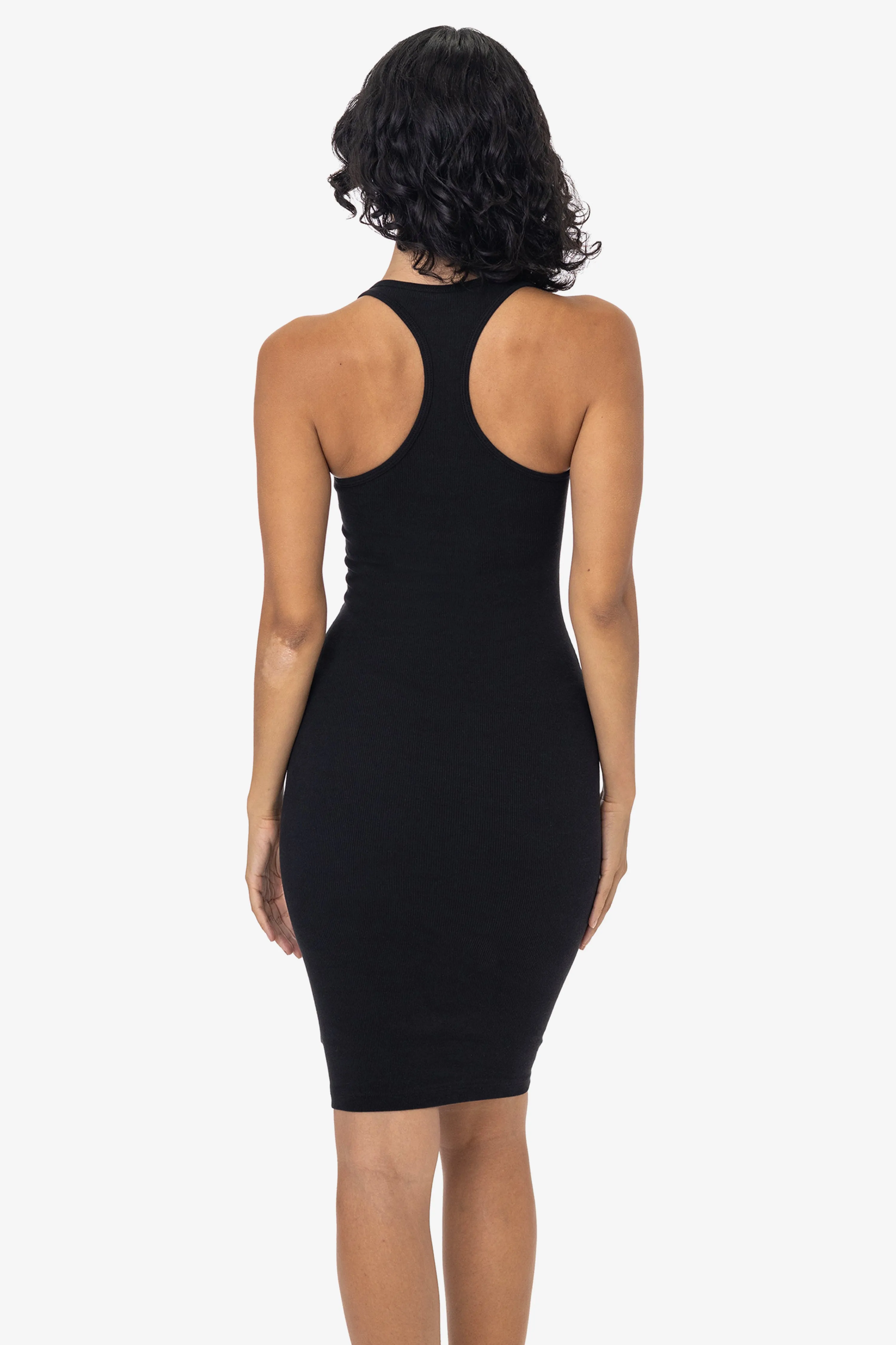 3386GD - Heavy 2x1 Rib Racerback Dress