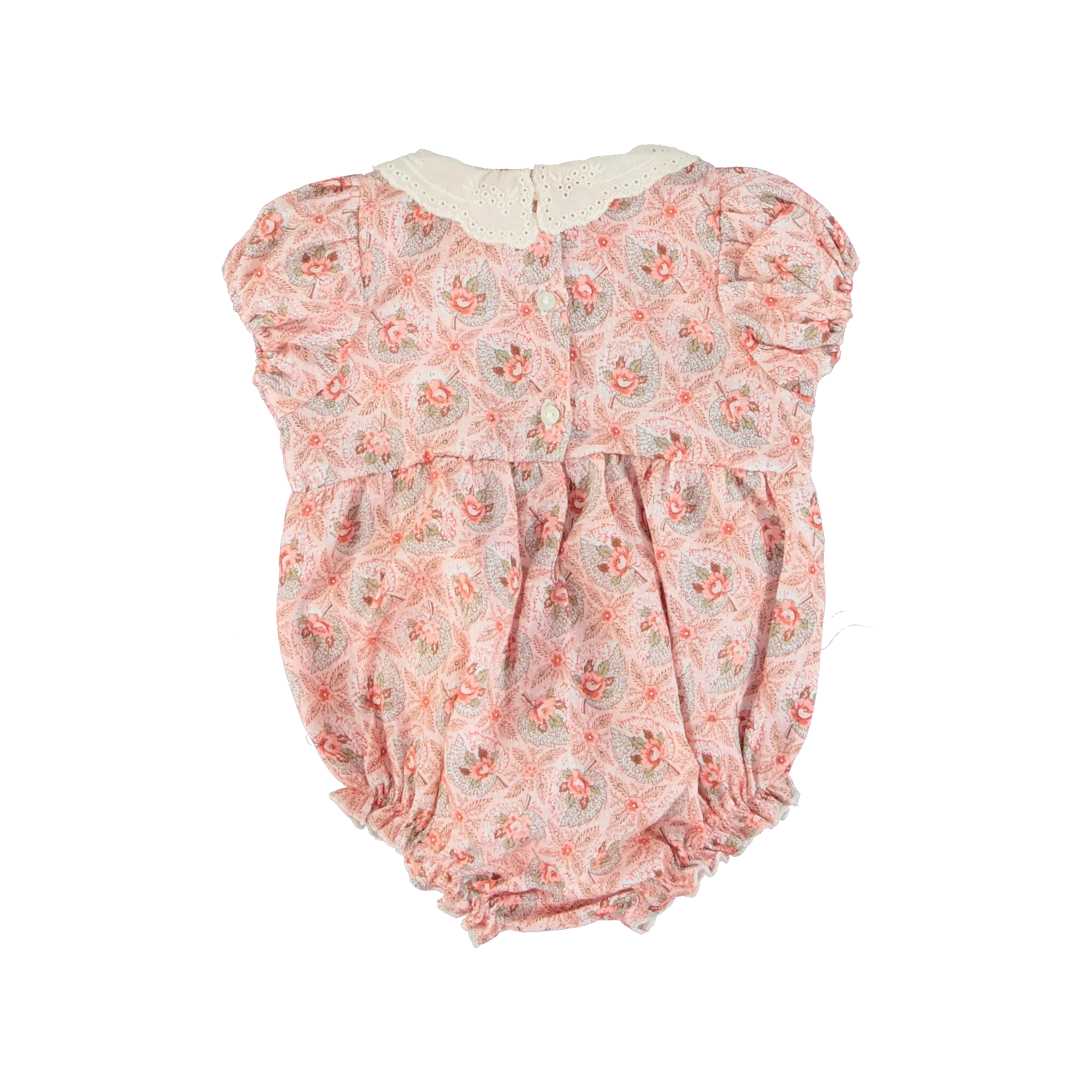 ALINE ROMPER-VINTAGE ROSE