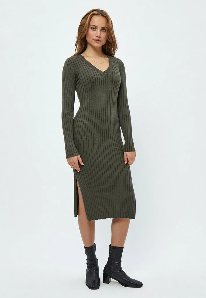 Amabel Dress - Beluga Green