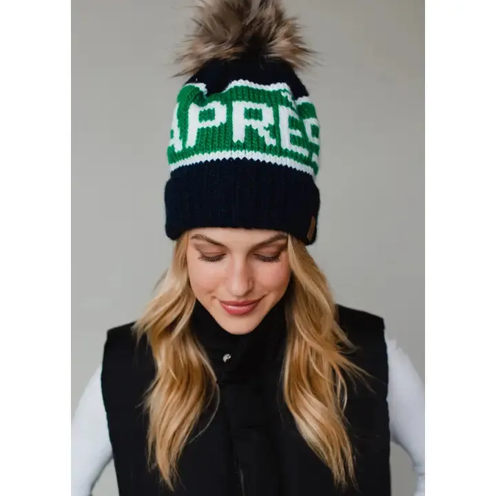 Apres Knit Pom Hat