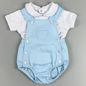 Baby Boy Two Piece Summer Outfit - Blue