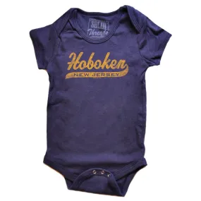 Baby Hoboken Script Romper