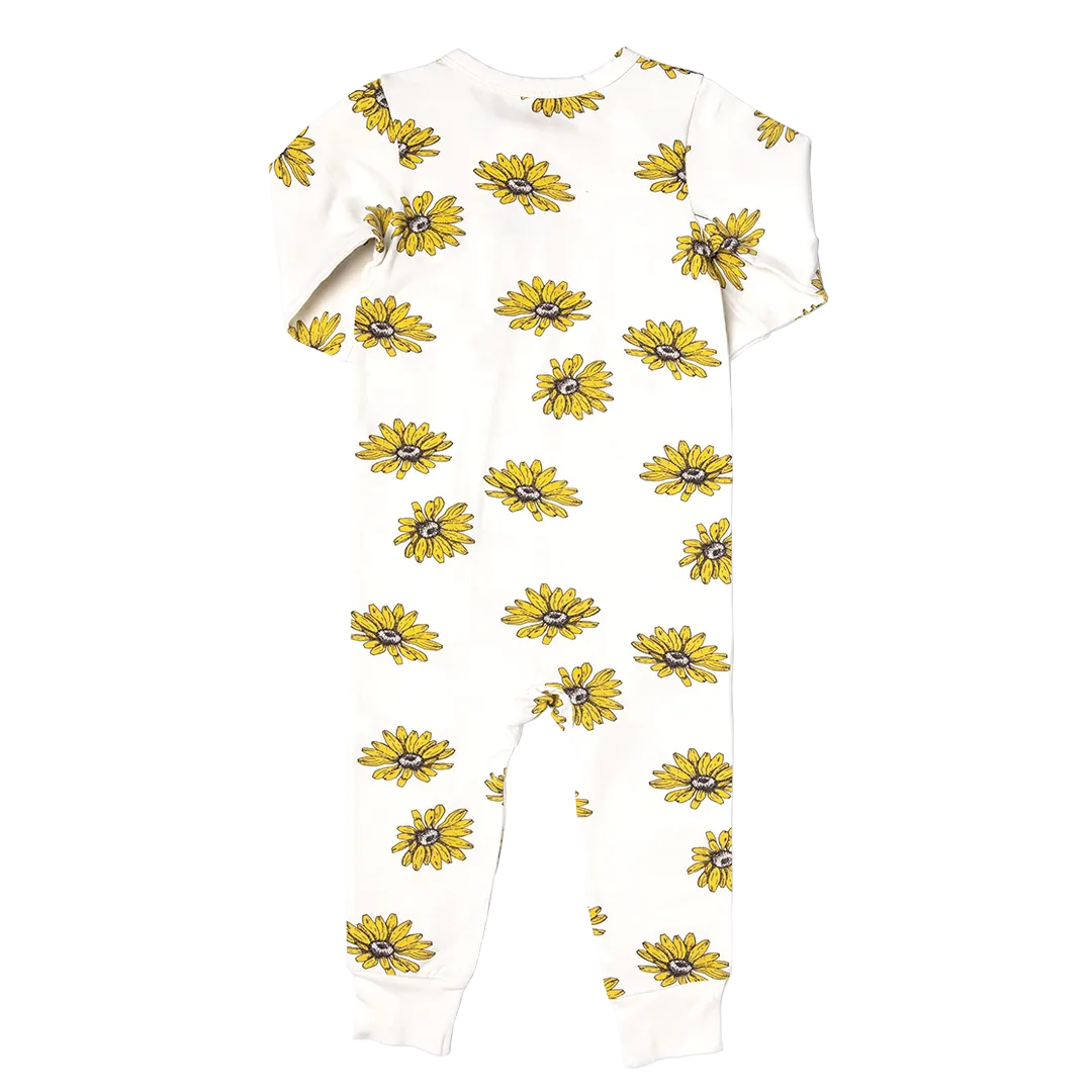 Baby Organic Romper - Floating Daisy