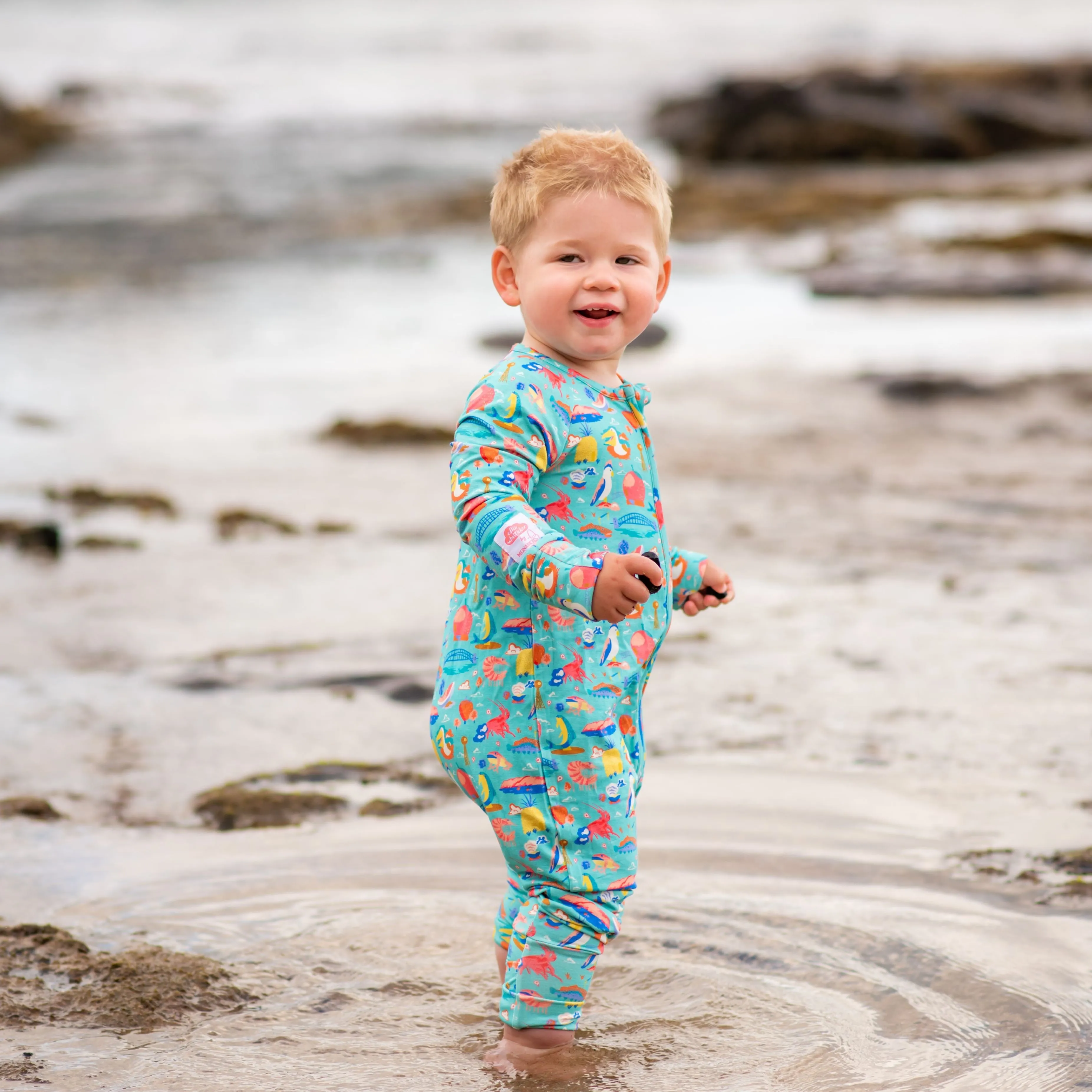 Bamboo Romper (Bootysuit) V3.0 | Ellie Whittaker - Big Things - Long Sleeved