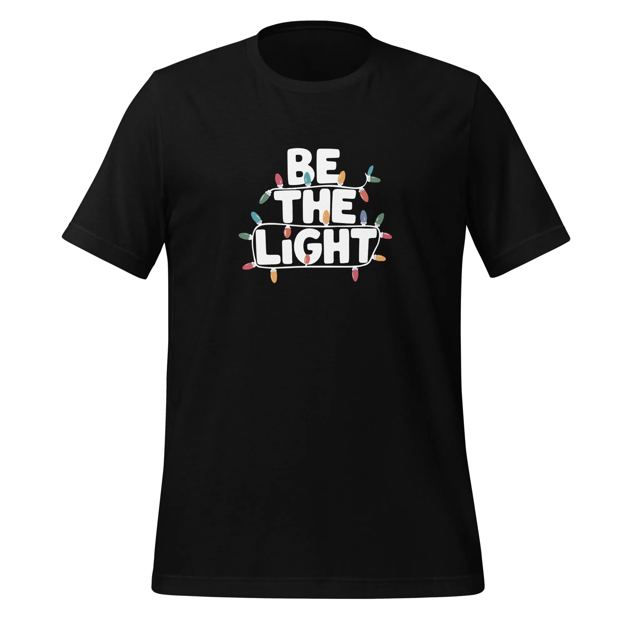 Be The Light White Graphics Men Staple Eco T-shirt