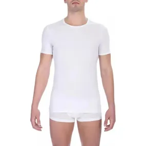 Bikkembergs White Cotton Men's T-Shirt