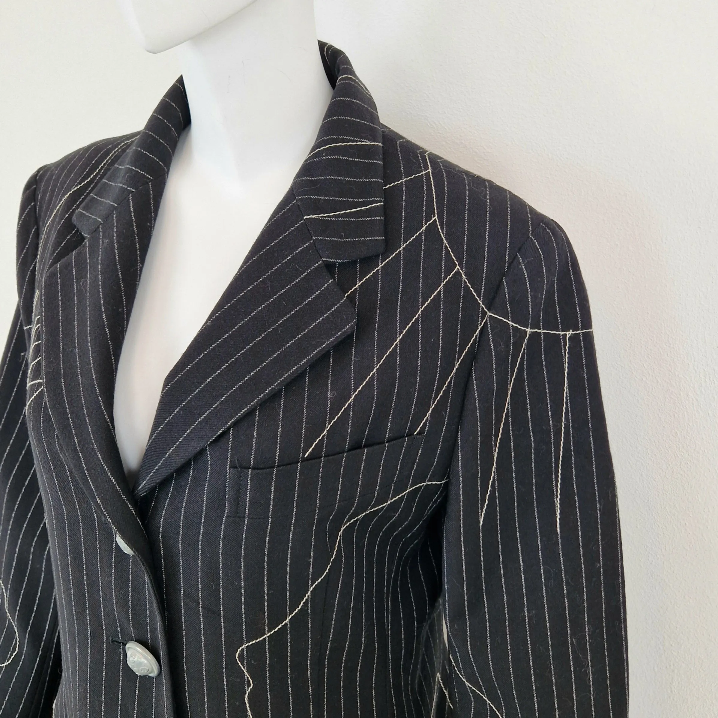 Blazer Moschino Olivia gessato