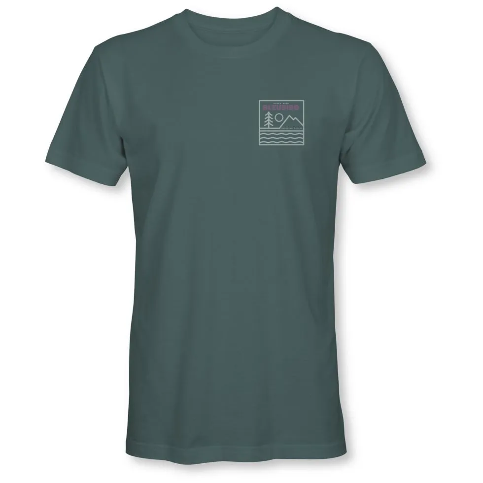 Bleubird Campout T-shirt Marine