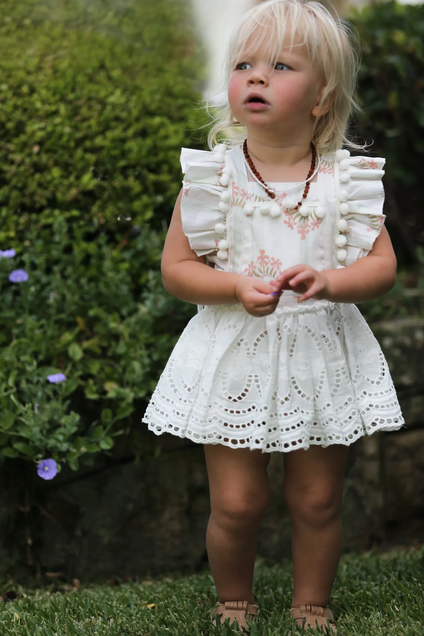 Briar - Boho floral Baby Romper