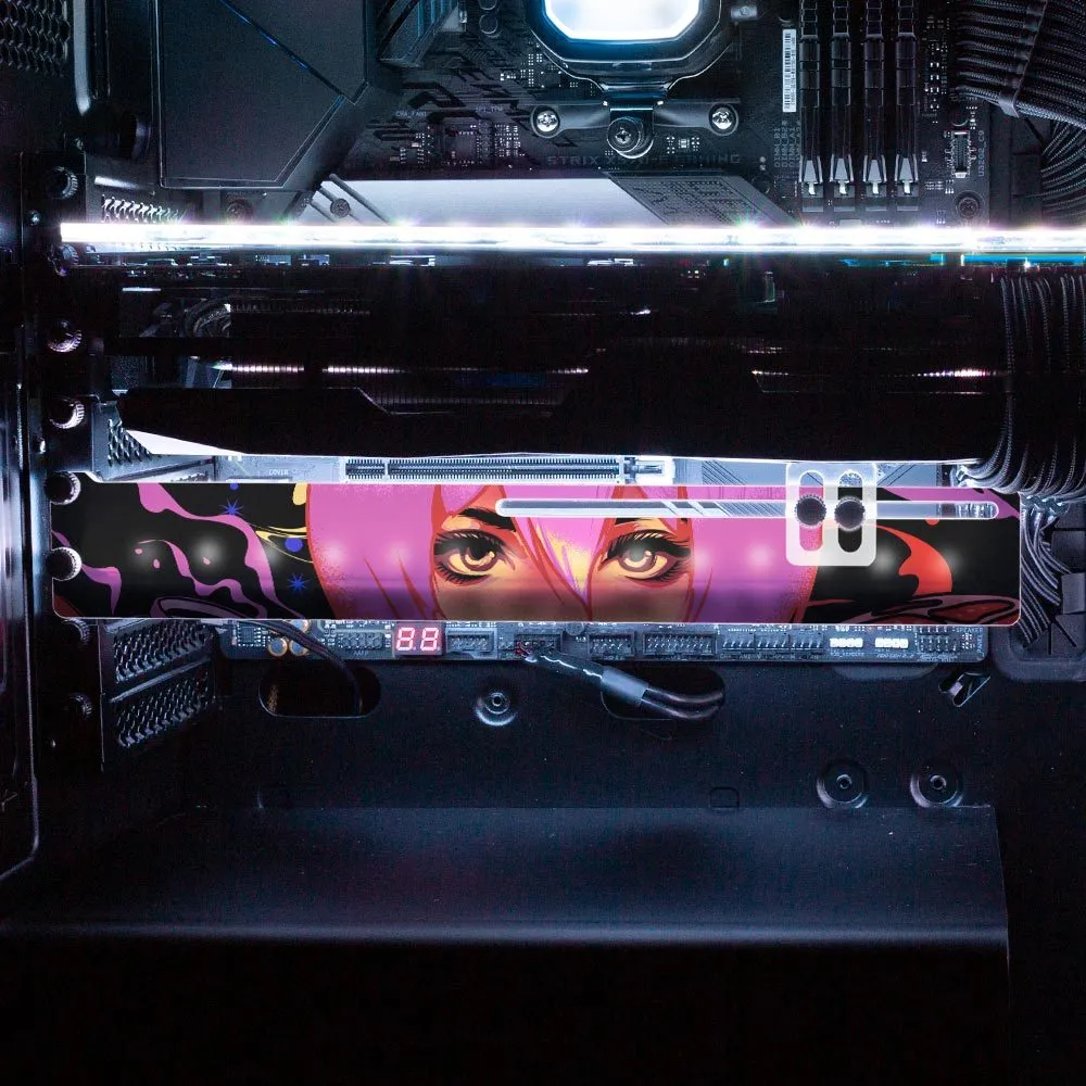 Burger Geisha RGB GPU Support Bracket