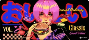 Burger Geisha X-Large Mouse Pad