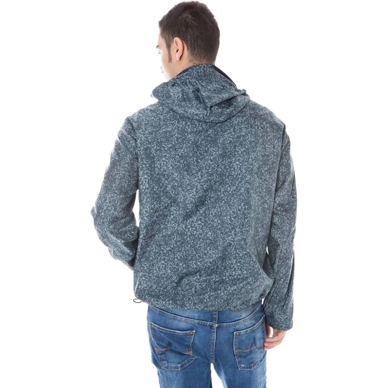 Calvin Klein Gray Polyamide Men Jacket