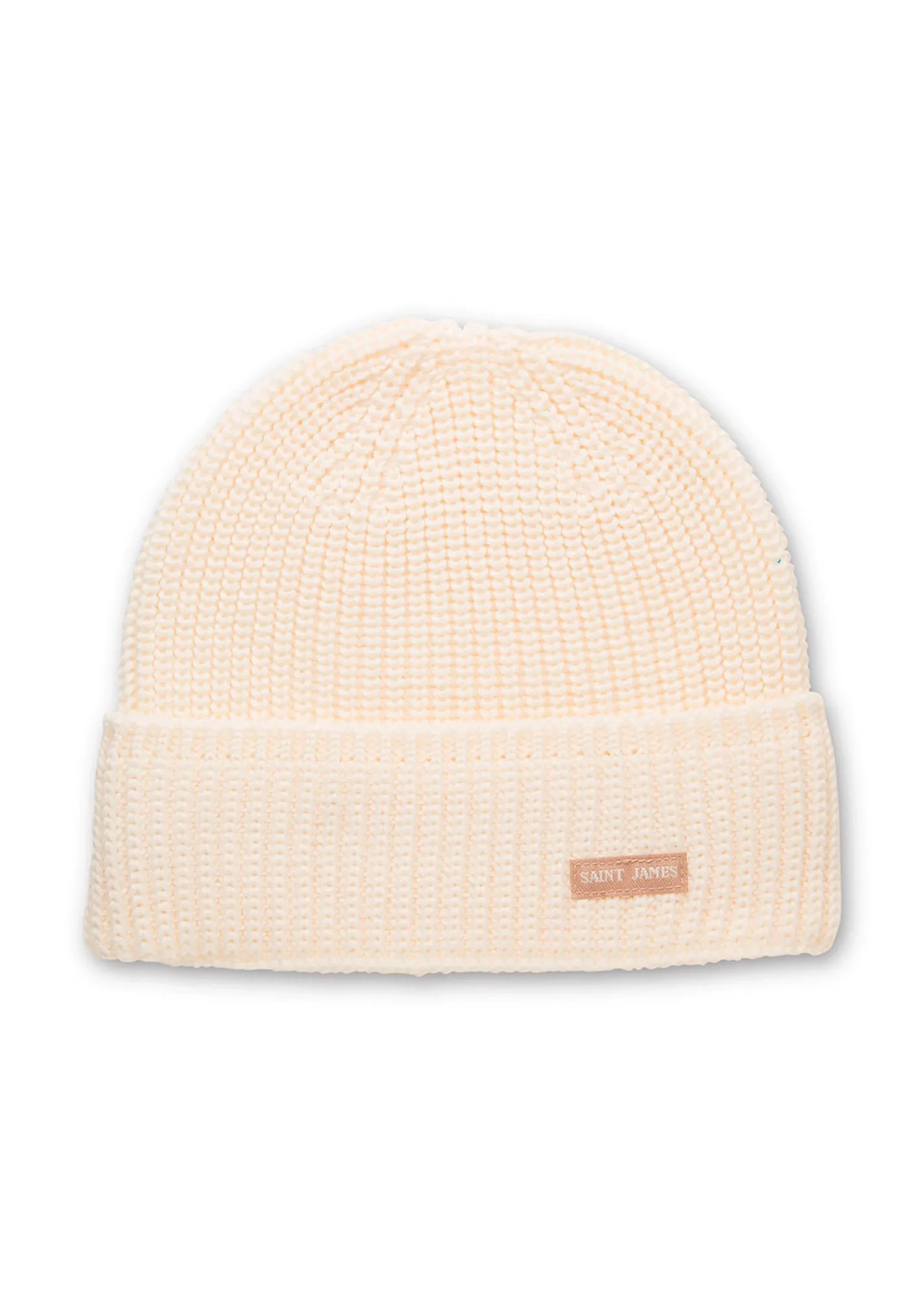 Canot turn-up hat - in purl knit (ECUME)