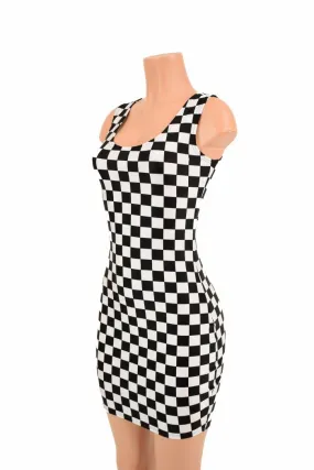 Checkered Tank Dress