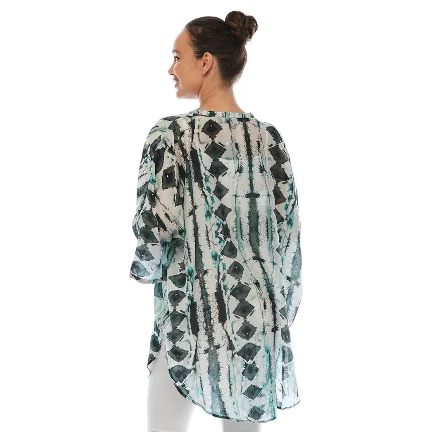 Claire Powell - Kimono Overlay Jacket Tribal