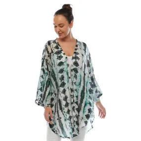 Claire Powell - Kimono Overlay Jacket Tribal