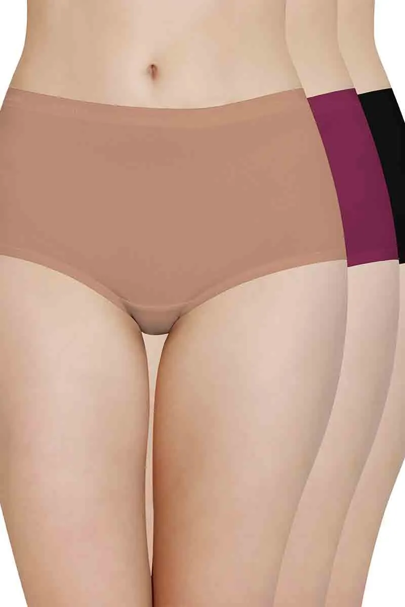 Cotton Full-Brief Solid Pack of 3