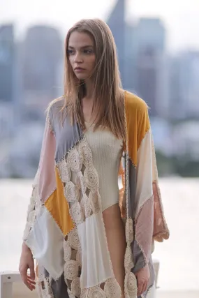 CROCHET KIMONO DUSTER SUNNY