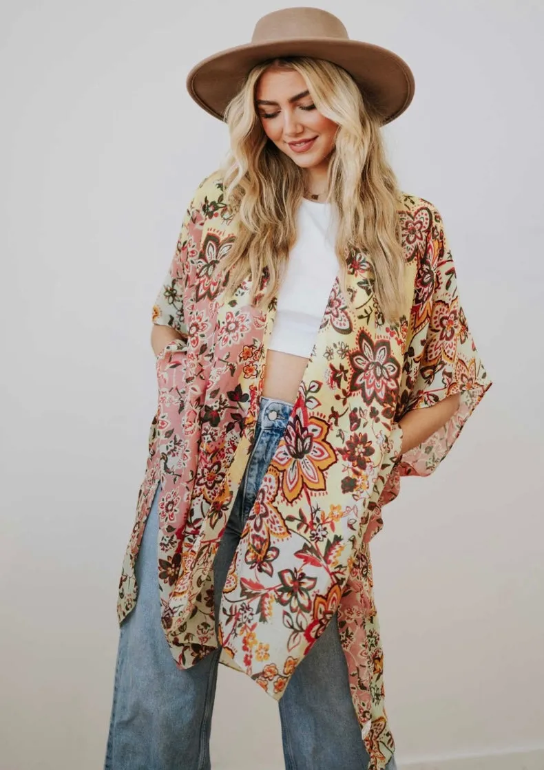 Daisy Daze Kimono