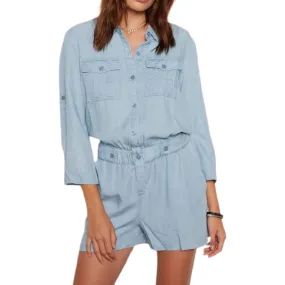 Dale Romper - Light Wash.