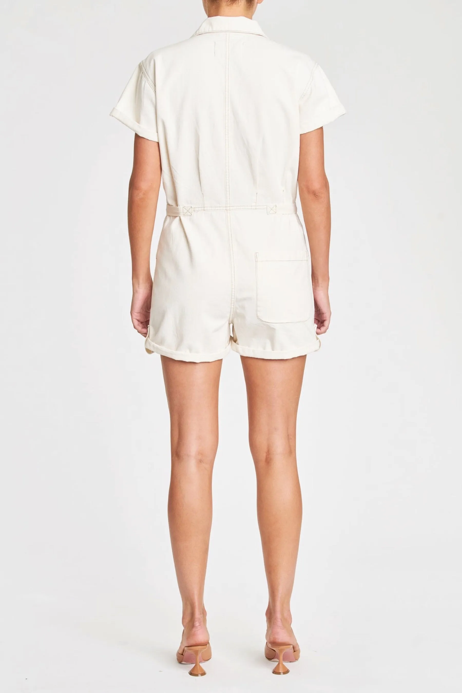 Ecru Parker Romper