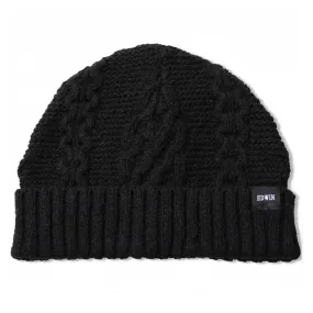 Edwin United Beanie Hat - Black