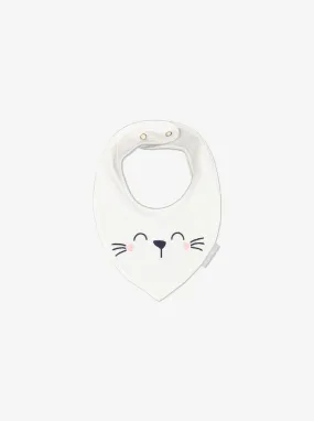 Embroidered Rabbit Bib