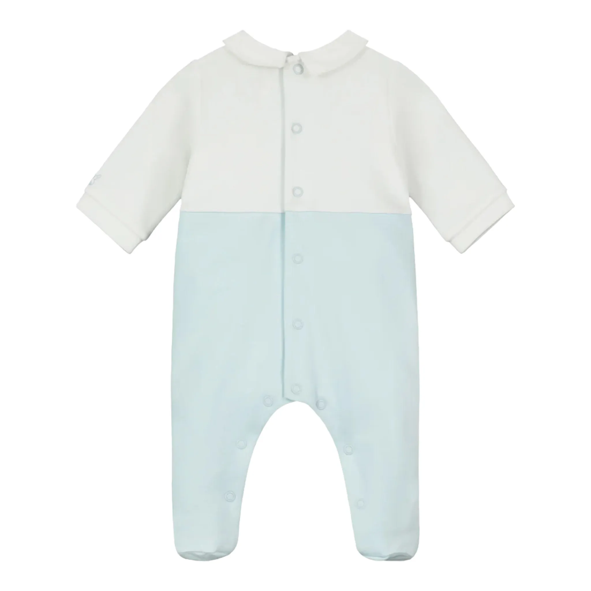 Emile et Rose - Baby Boys all in one, mock dungaree, Fox