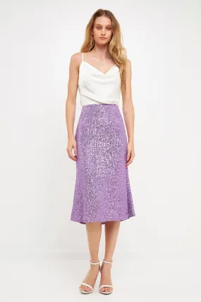 English Factory - Sequins Midi Skirt