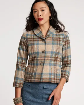 Finley Wool Blazer Stewart Plaid