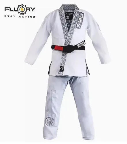 FLUORY BJJF21 JIU JITSU GI Size XS-XL 3 COLOURS UNISEX