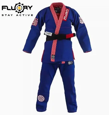 FLUORY BJJF21 JIU JITSU GI Size XS-XL 3 COLOURS UNISEX