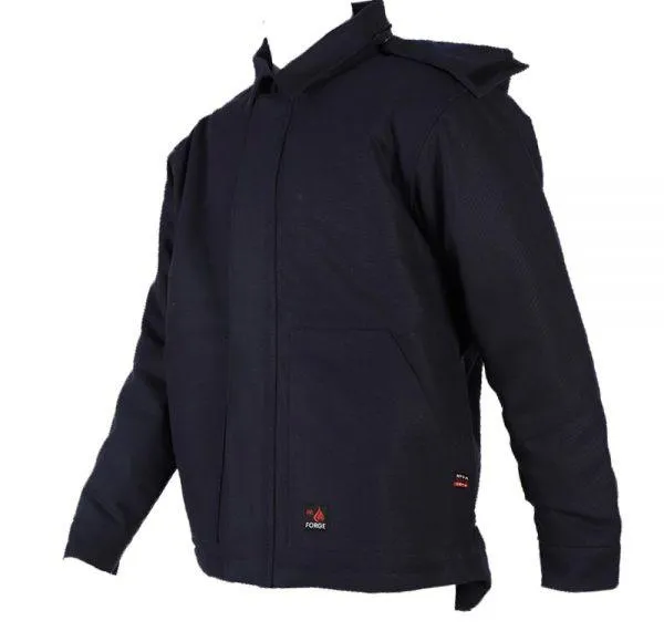 ForgeFR Men's FR Insulated Duck Hooded Jacket