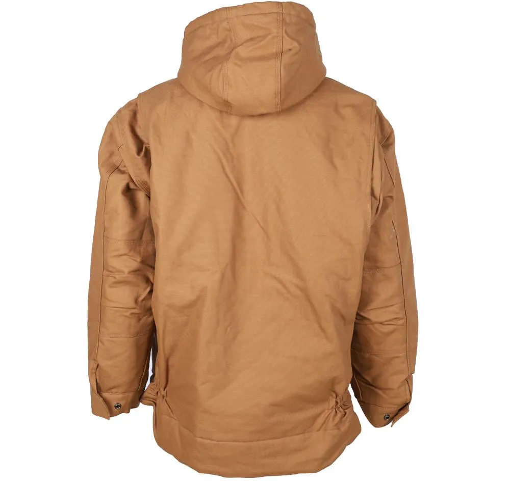 ForgeFR Men's FR Insulated Duck Hooded Jacket