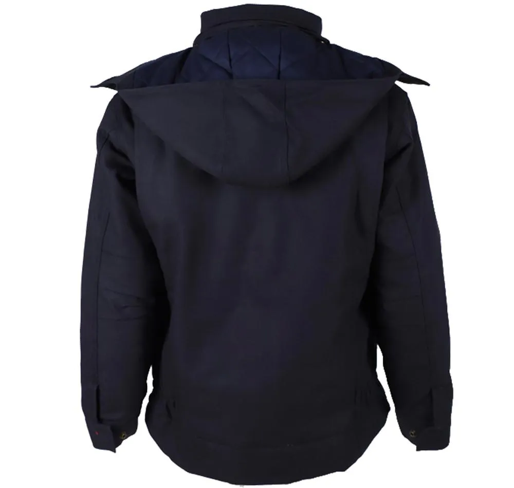 ForgeFR Men's FR Insulated Duck Hooded Jacket