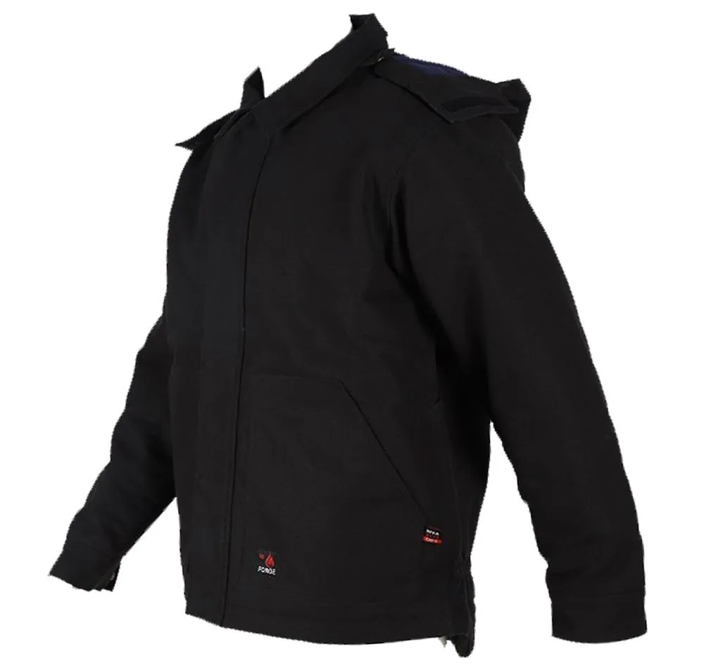 ForgeFR Men's FR Insulated Duck Hooded Jacket