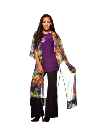 Fringed Kimono