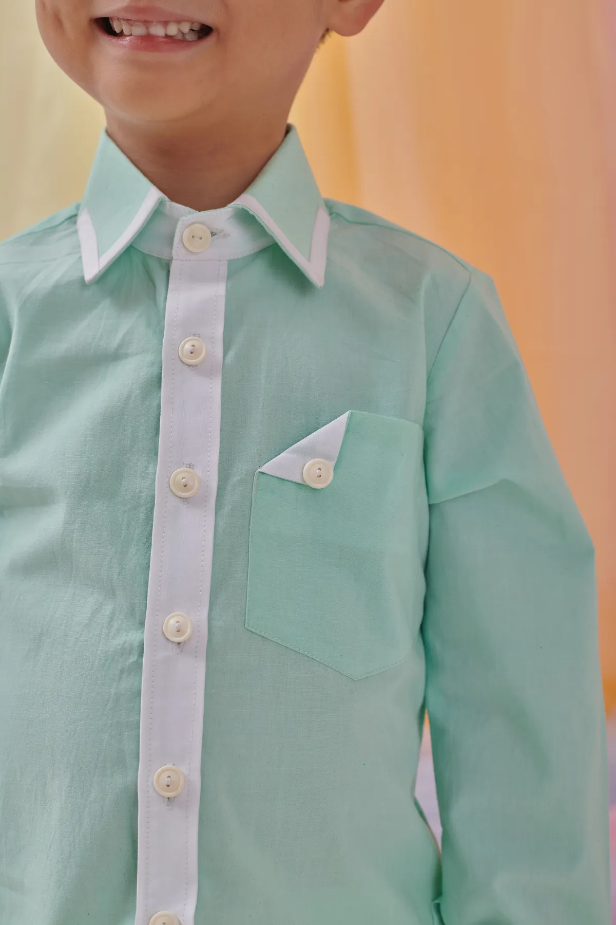 FURIN - Summer Sea Green shirt