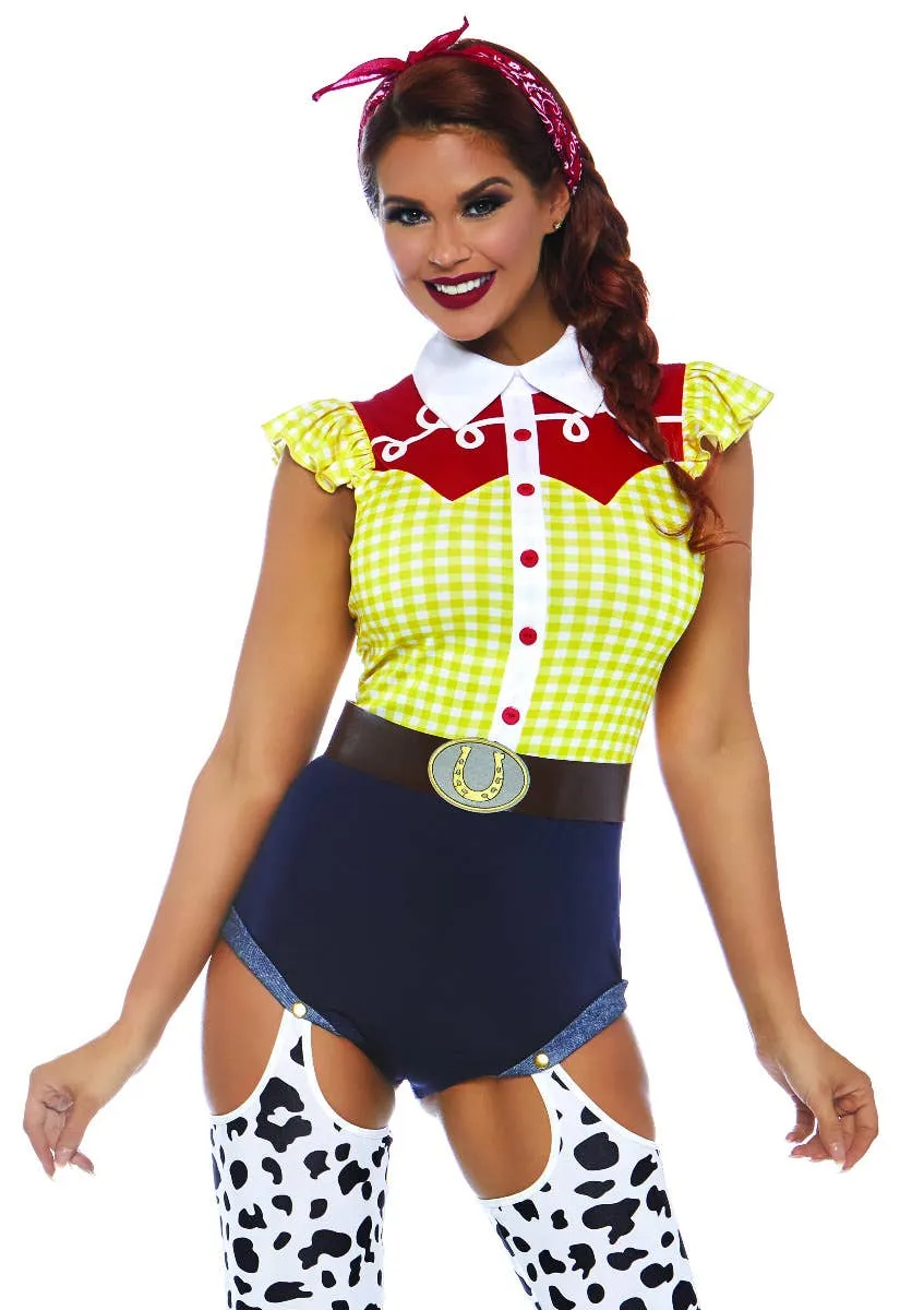 Giddy Up Cowgirl Womens Jessie Costume