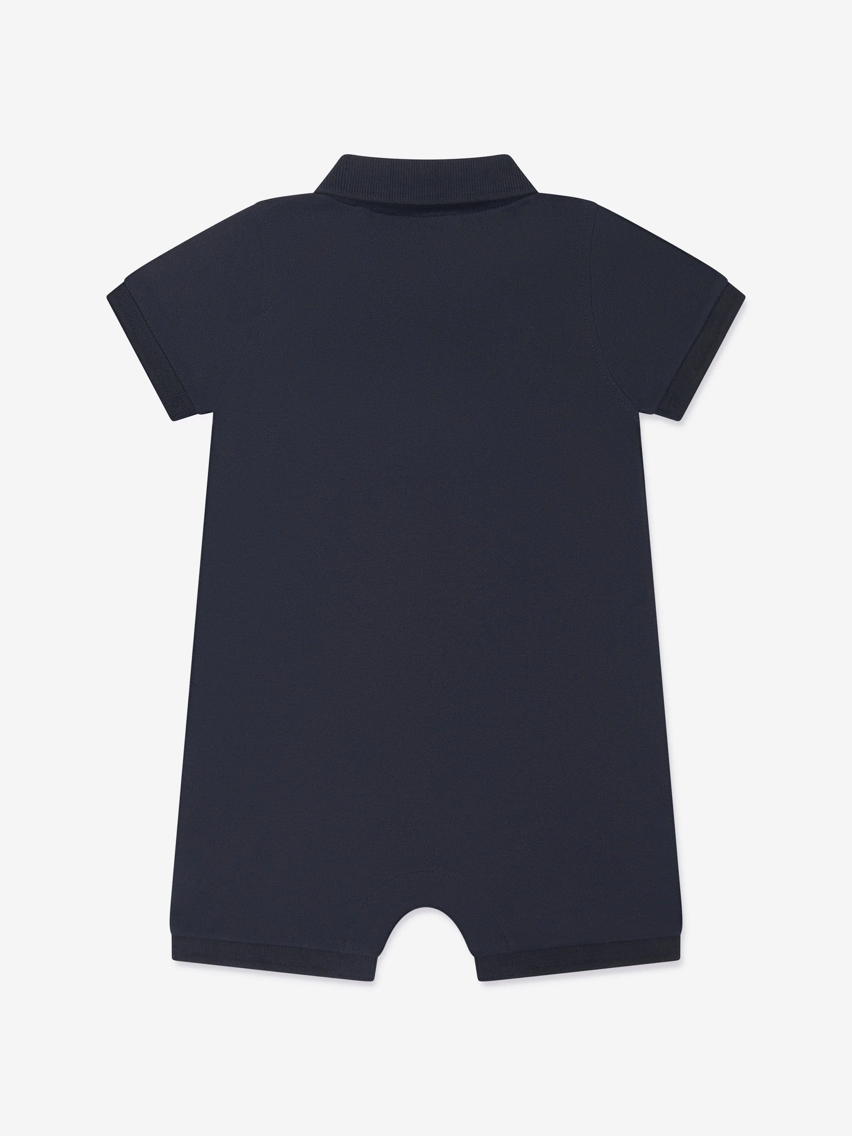 Guess Baby Boys Logo Romperin Navy