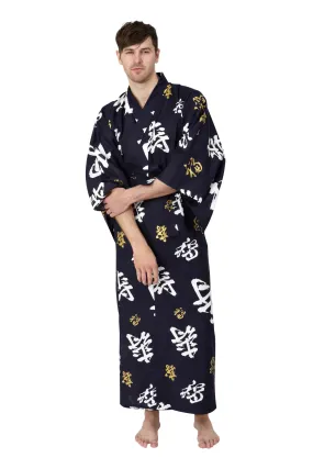 Happy Longevity Cotton Kimono Plus Size