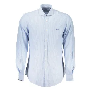 Harmont & Blaine Chic Light Blue Organic Cotton Shirt