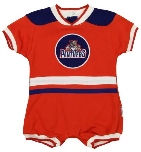 Hockey Florida Panthers NHL Boys Girls Infant Vintage Romper, Red