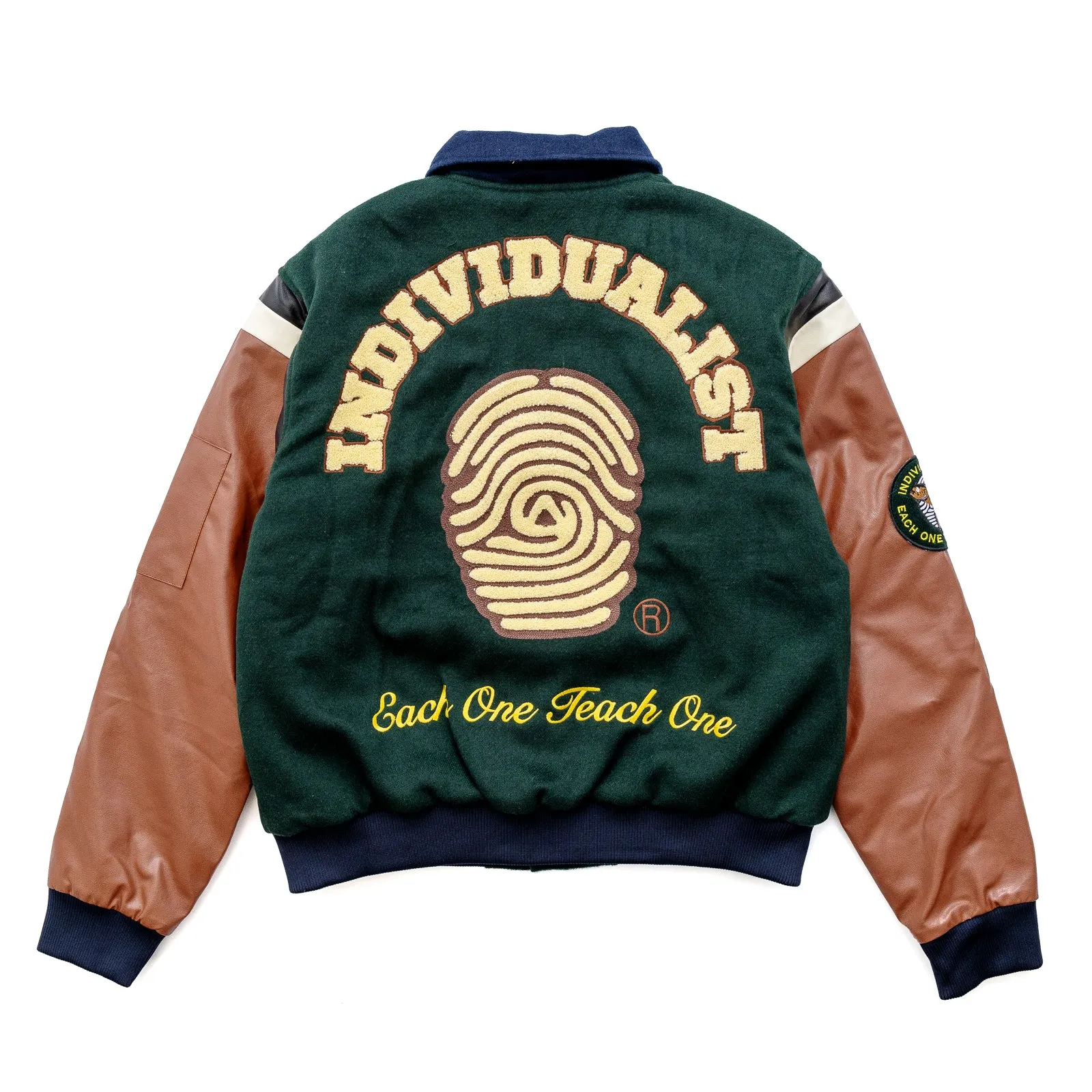 Indvlst Lab Letterman Jacket 'Multi Color'