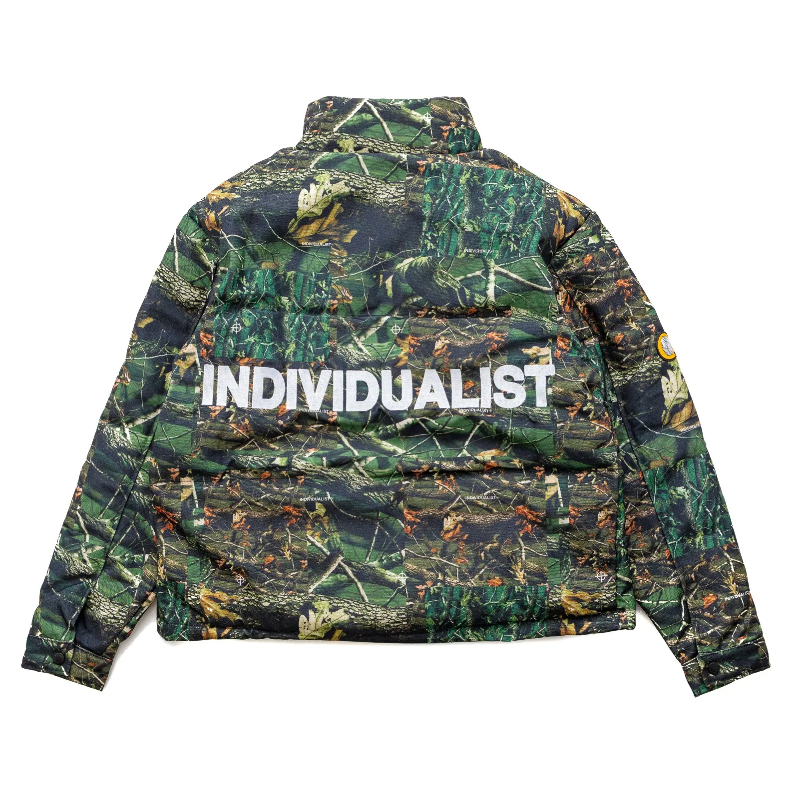 Indvlst Lab Puffer Duck Canvas Jacket 'Camo'