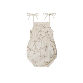 Kaia Romper - Safari Toile