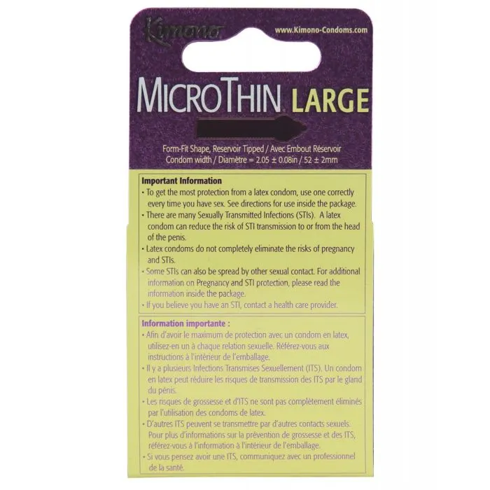 Kimono Micro Thin Large Condom