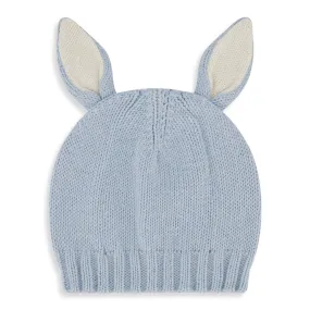 Knit Bunny Hat -- Sky Blue