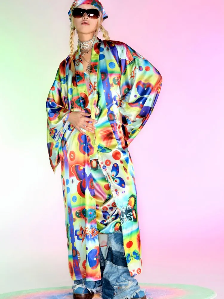 Long Kimono Cardigan Jacket【s0000007151】